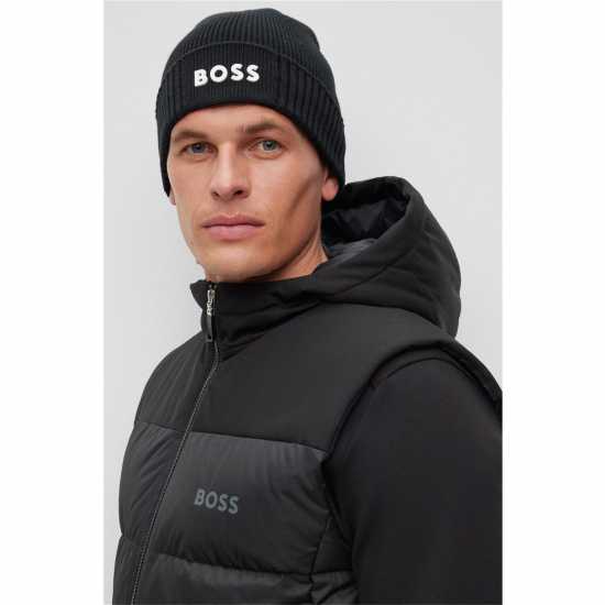 Hugo Boss Boss Asic X Beanie Черно 001 