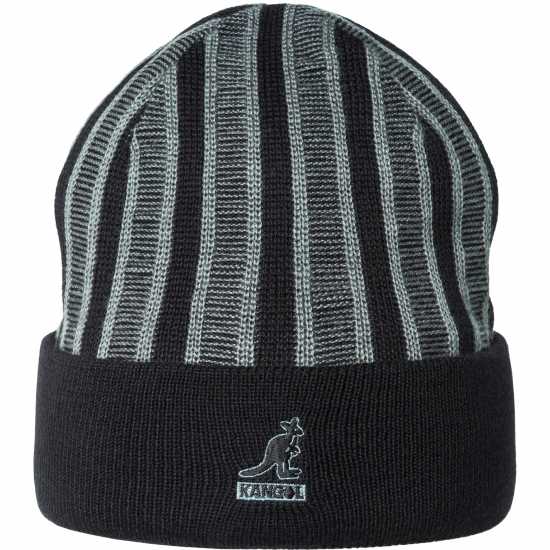 Kangol Rib Rev Beanie 99 Черно 