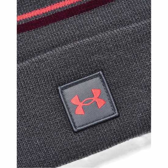 Under Armour Armour Ua Men'S Halftime Pom Beanie Beany Unisex Adults Сиво Шапки с козирка