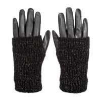 Biba Knitted Leather Gloves  