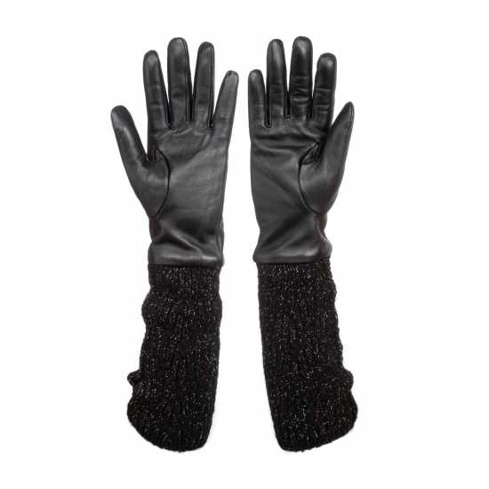 Biba Knitted Leather Gloves  