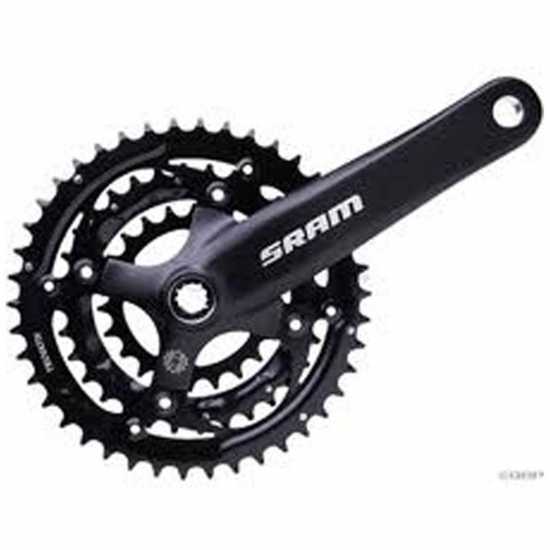 Sram S600 8 Speed Triple Square Taper Chainset  Резервни части за велосипеди