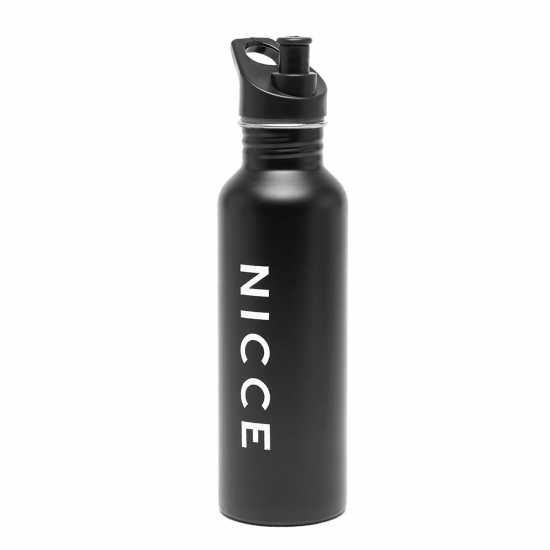 Шише За Вода Nicce Hydro Water Bottle Черно Бутилки за вода