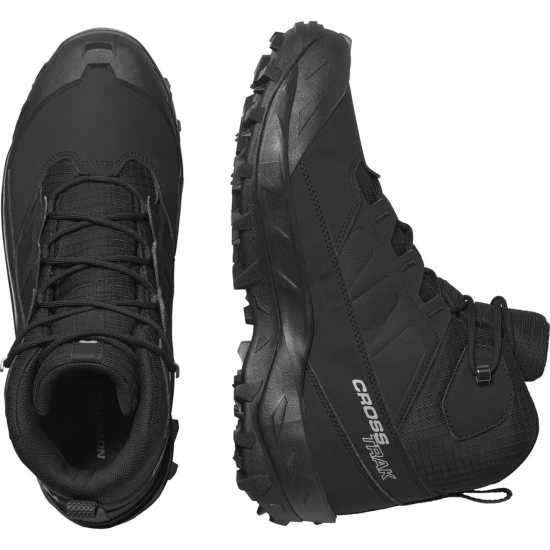 Salomon Crosstrak Wp Black/black/asphalt  Мъжки туристически кубинки