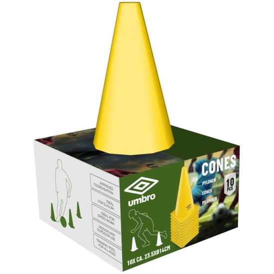 Umbro Training Cones 10Pk  Футболни аксесоари