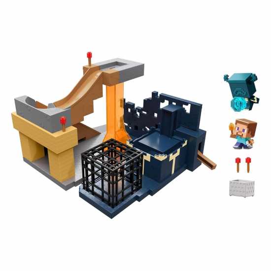 Minecraft Minecraft Rise Of Warden Mini Mode Figure Playset  