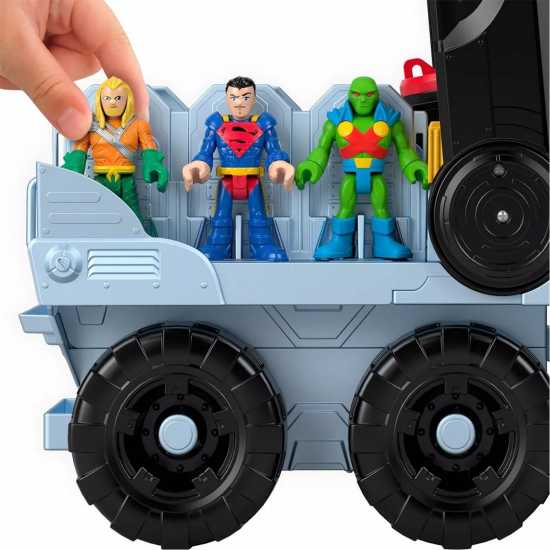 Fisher Price Imaginext Dc Comics Armor Up Transforming Vehicle  