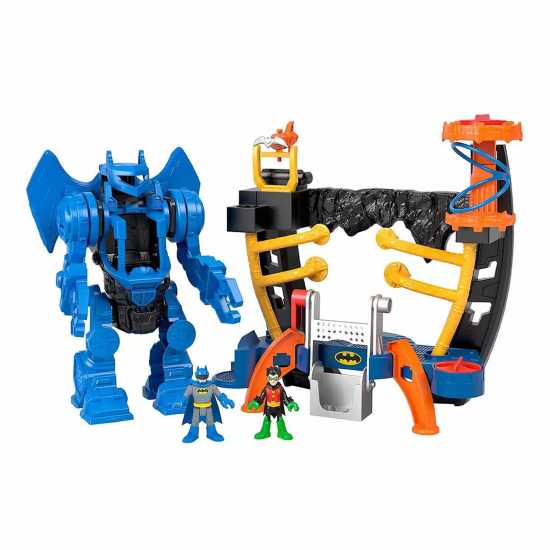 Fisher Price Imaginext Dc Super Friends Batman Robo Command Center Playset  