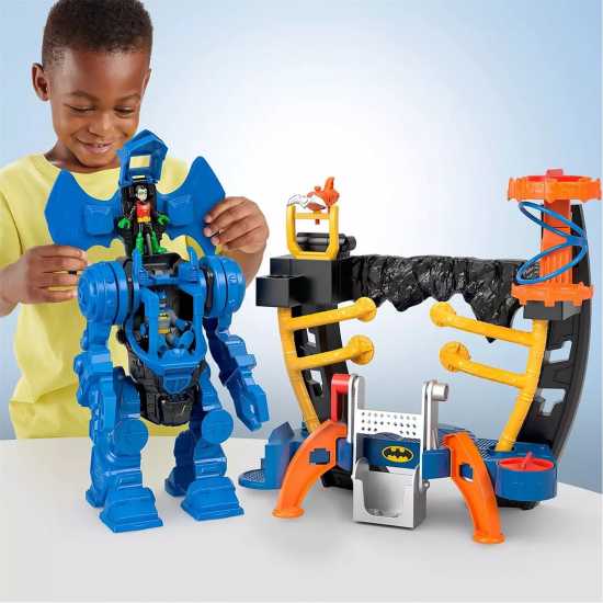 Fisher Price Imaginext Dc Super Friends Batman Robo Command Center Playset  