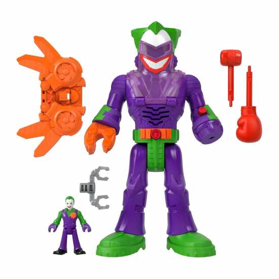 Fisher Price Imaginext Dc Super Friends Joker Insider & Laffbot Robot Set  