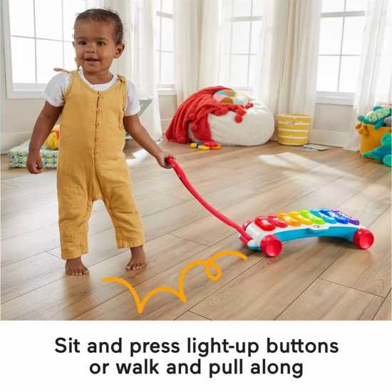 Fisher Price Giant Light-Up Xylophone Pretend Musical Instrument  