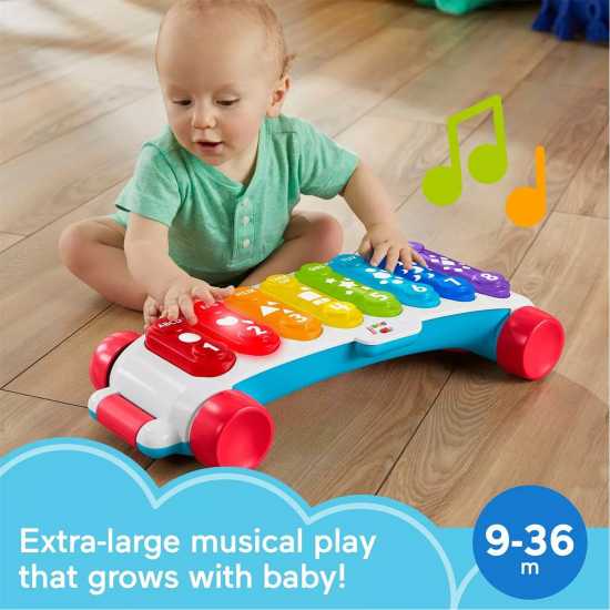 Fisher Price Giant Light-Up Xylophone Pretend Musical Instrument  