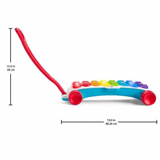 Fisher Price Giant Light-Up Xylophone Pretend Musical Instrument  