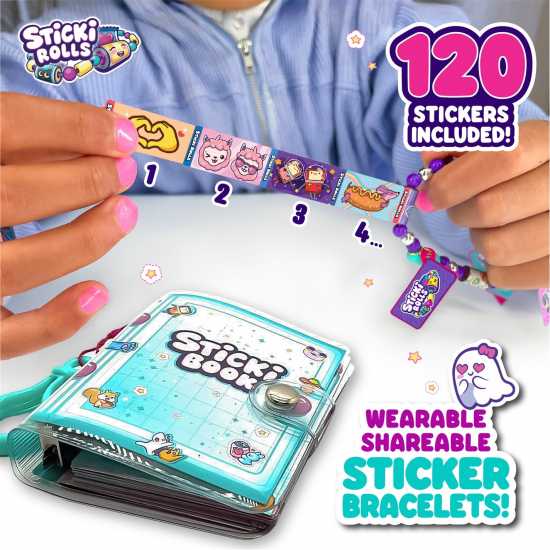 Sticki Rolls Rolls Sticki Book  Подаръци и играчки