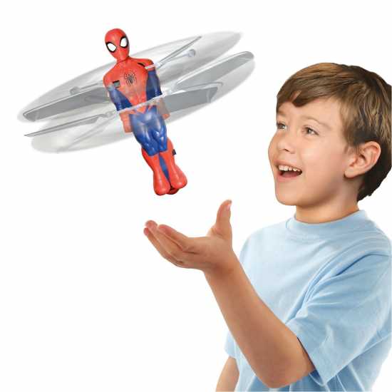 Flying Heroes Cdt Hover And Spin Spiderman  