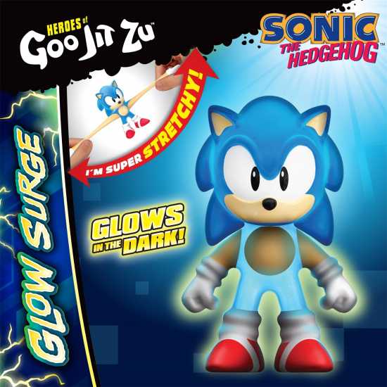 Heroes Of Goo Jit Zu Cdt Hgjz Sonic The Hedgehog Hero Glow Pack Ast  