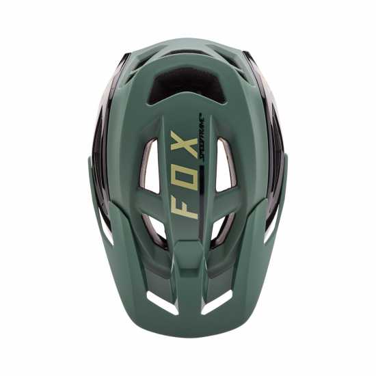 Fox Speedframe Pro Helmet Хънтър зелено Каски за колоездачи