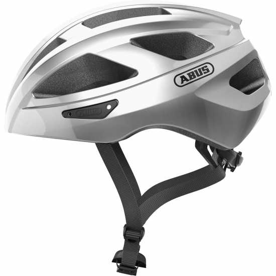 Abus Macator Helmet Сребърно Каски за колоездачи