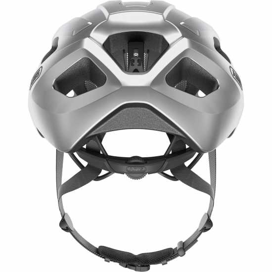 Abus Macator Helmet Сребърно Каски за колоездачи