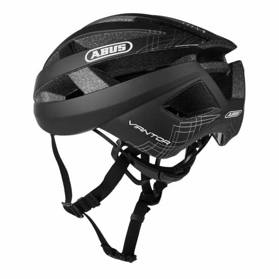 Abus Viantor Road Helmet Black Каски за колоездачи