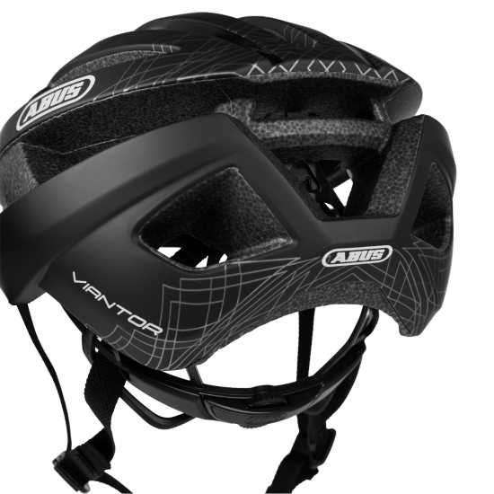 Abus Viantor Road Helmet Black Каски за колоездачи