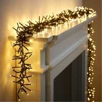 The Spirit Of Christmas Indoor Christmas Cluster Lights - 1000 Leds Топло бяло 