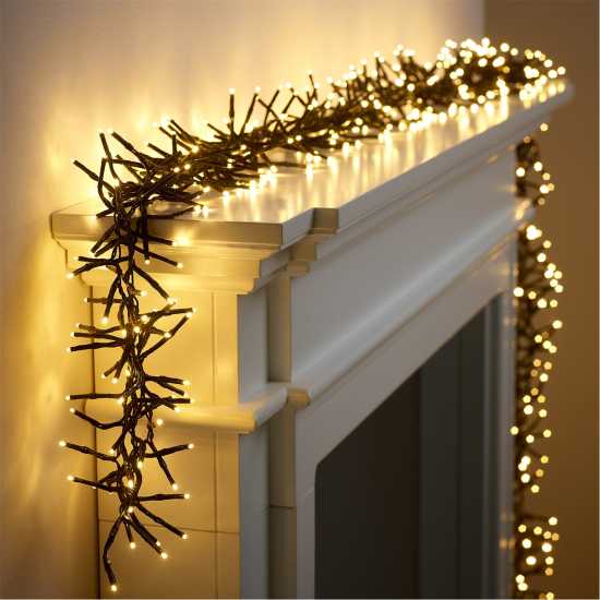 The Spirit Of Christmas Indoor Christmas Cluster Lights - 1000 Leds Топло бяло 