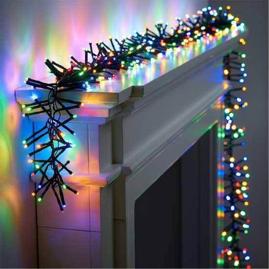 The Spirit Of Christmas Indoor Christmas Cluster Lights - 1000 Leds Многоцветно 