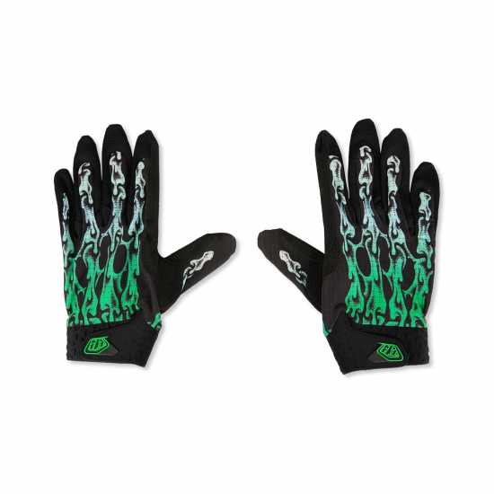 Troy Lee Designs Air Glove 99 Зелено Колоездачни аксесоари