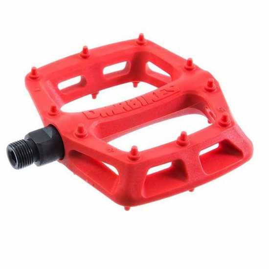 Dmr V6 Plastic Mtb Flat Pedal Червено Колоездачни аксесоари