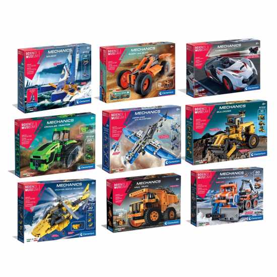 Clementoni Mechanics Medium Vehicle Assortment  