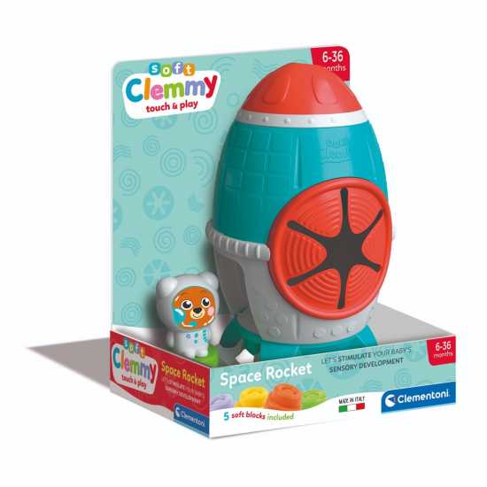 Clementoni Soft Clemmy - Space Rocket  