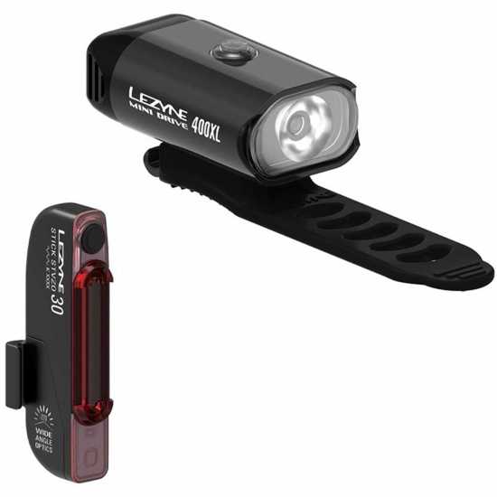 Lezyne Mini Drive 400 / Stick Light Set  Колоездачни аксесоари