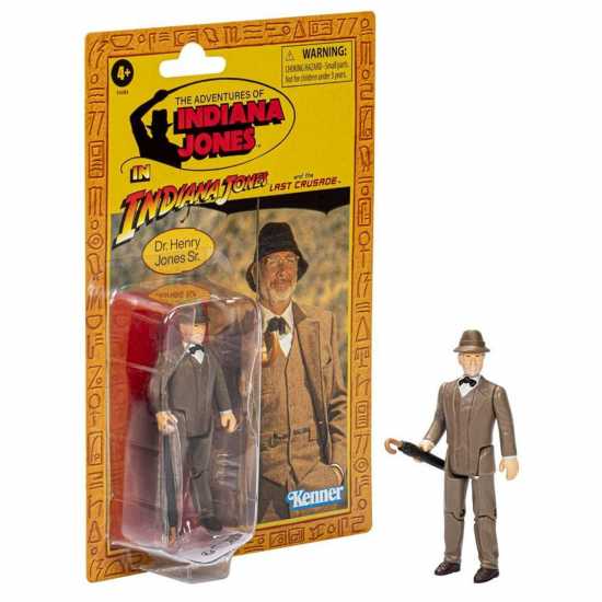 Hasbro Jones Retro Collection Actionfigur Dr. Henry Jones Sr. (The Last Crusade) 10 Cm  Подаръци и играчки