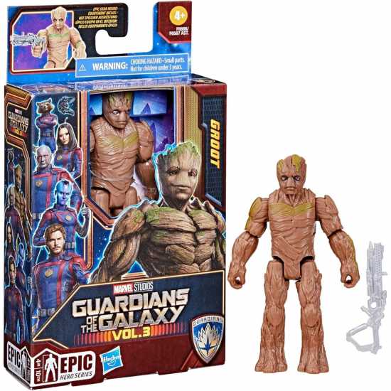 Marvel Studios’ Guardians Of The Galaxy Vol. 3 Groot Action Figure, Epic Hero Series  