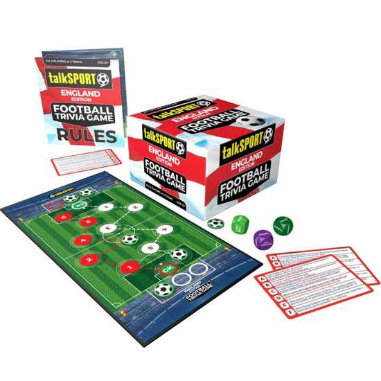 Asmodee Talksport Football Trivia Board Game  