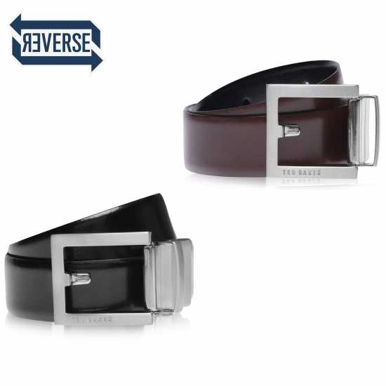 Ted Baker Reversible Fix Belt Черно Fathers Day