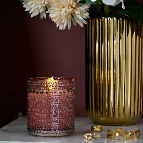 Biba Led Candle Blush 