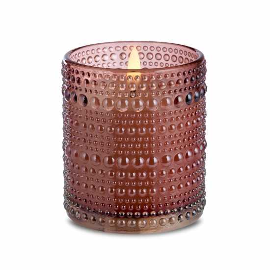 Biba Led Candle Blush 