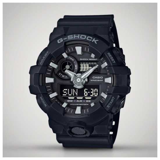 Casio Ръчен Часовник С Хронограф Mens G Shock Alarm Chronograph Watch  Часовници