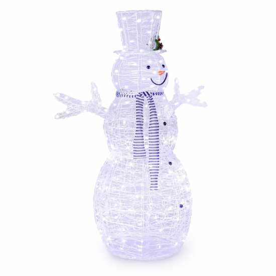 The Spirit Of Christmas 3D Lit Acrylic Snowman  