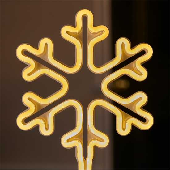 The Spirit Of Christmas Set Of 3 Snowflake Stake Lights  