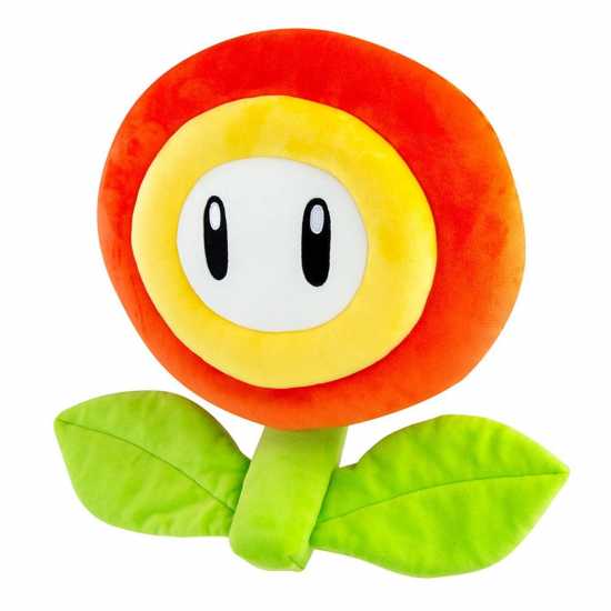 Super Mario Mario Fire Flower Mega Plush  