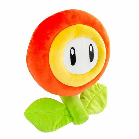 Super Mario Mario Fire Flower Mega Plush  