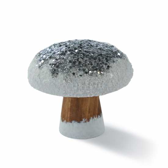 The Spirit Of Christmas Set Of 2 Decorative Mushrooms  