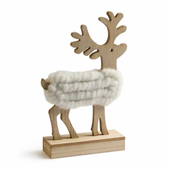 The Spirit Of Christmas Led Reindeer With Fur Decoration  