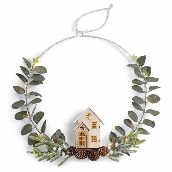 The Spirit Of Christmas Hanging House Natural Ring  