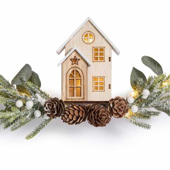 The Spirit Of Christmas Hanging House Natural Ring  