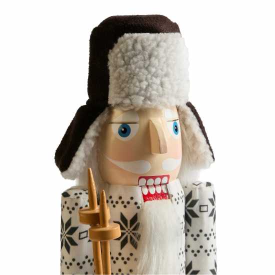 The Spirit Of Christmas 38Cm Ski Nutcracker Decoration  