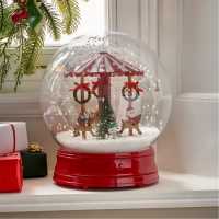 The Spirit Of Christmas Large Led Musical Snowglobe  